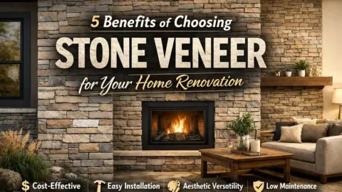 5 Benefits of Choosing Stone Veneer for Your Home Renovation